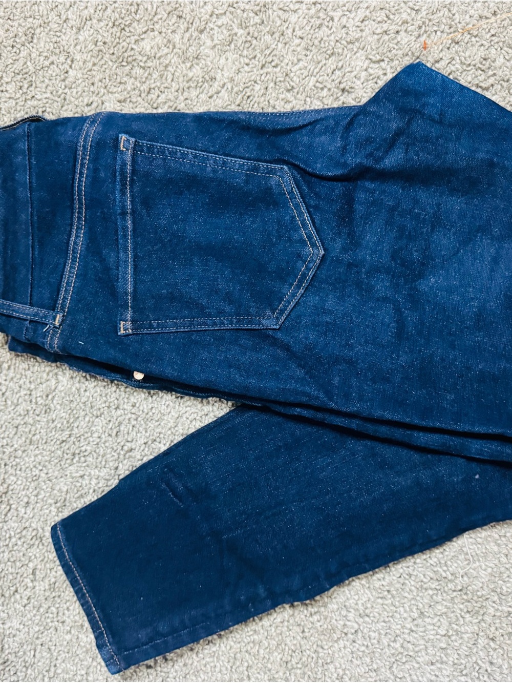 Express Women's Dark Blue Skinny Jeans